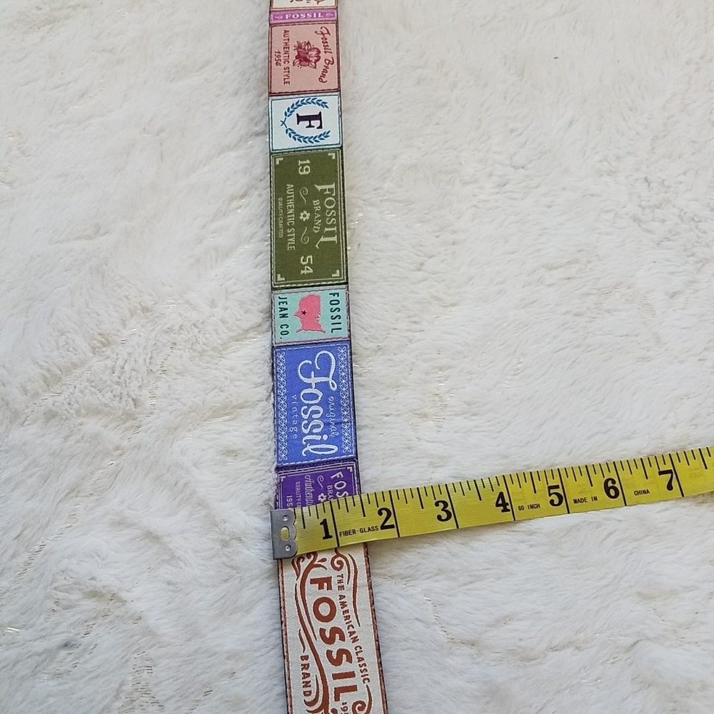 FOSSIL Patchwork Belt - Picture 3 of 6